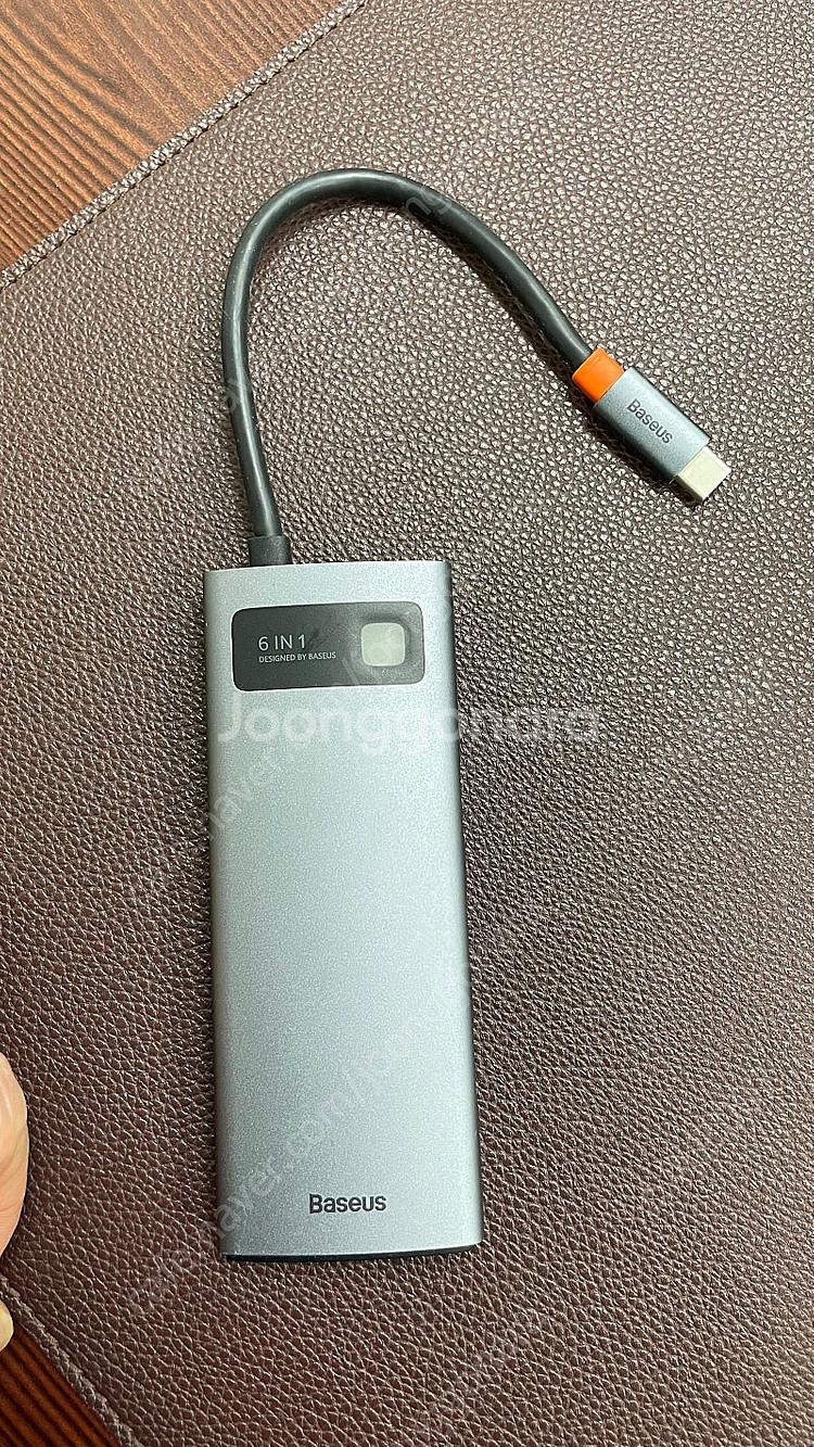 베어스어스 메탈글림 멀티허브 Baseus 6in1--2
