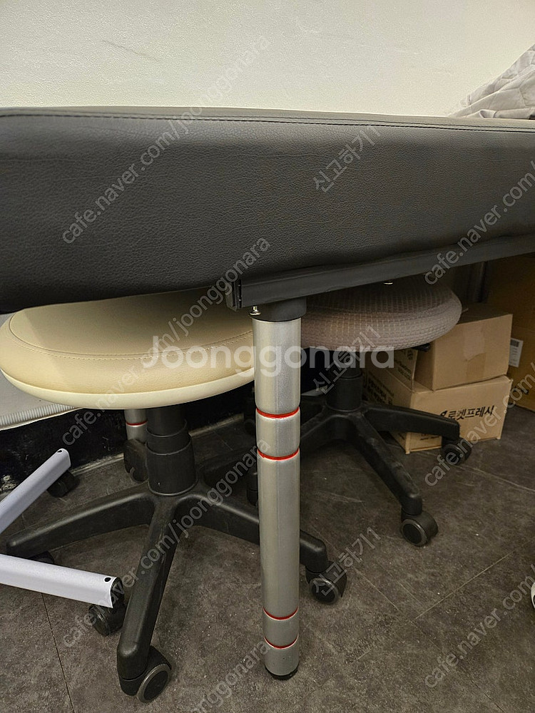 에스테틱 미용 마사지베드 평베드 온열가능--2