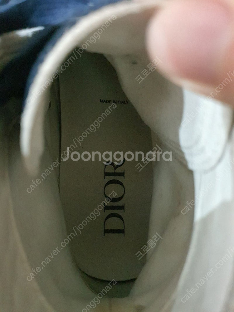 정품 19fw 디올 컨버스 알릭스 콜라보 41사이즈--6