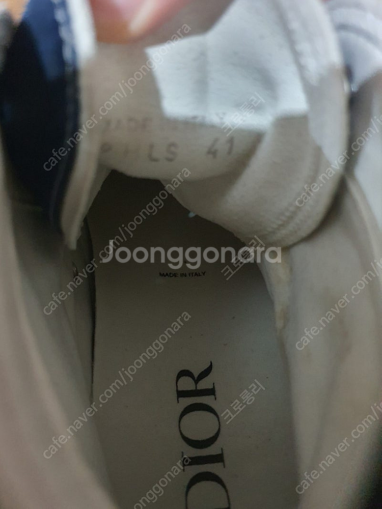 정품 19fw 디올 컨버스 알릭스 콜라보 41사이즈--7