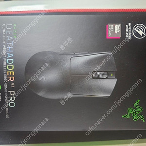 레이저 Deathadder v3 pro 무선 마우스, RZ01-0463 블랙/화이트 미개봉