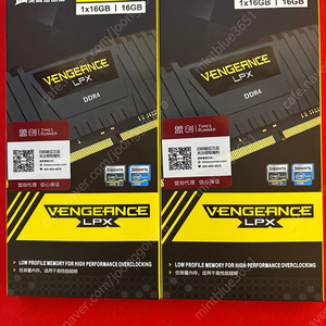 vengeance 커세어 벤전스 lpx ddr4 램 3600 32GB(2x16GB)