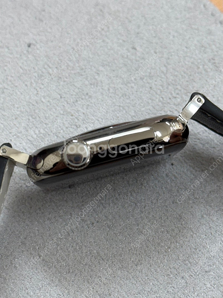 애플워치10 내츄럴티타늄 42mm+스포츠루프--2