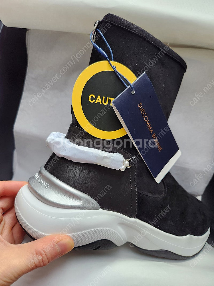 (새상품) 슈콤마보니 스니커즈 부츠 230 고세 바바라 탠디 세라 미소페--9