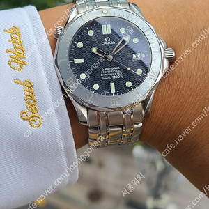 [정품] 오메가 씨마스터 고스트 에이징 베젤 41 (Omega Seamaster 300 Blue Ghost Bezel)