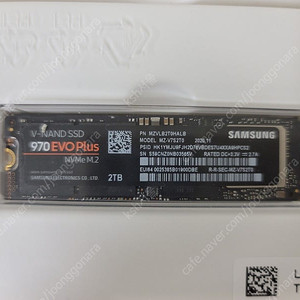 삼성 970 EVO PLUS 2TB PM9A1 1TB M.2 NVMe