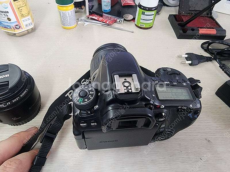 캐논 EOS 70D 렌즈2개 풀세트 팝니다.--3