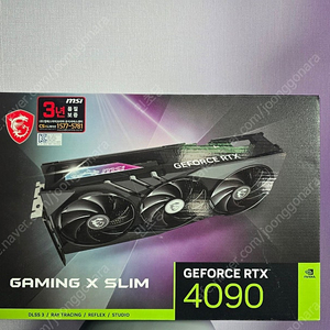 msi rtx4090 gaming x slim D6x 24gb 트라이프로저3 판매합니다.