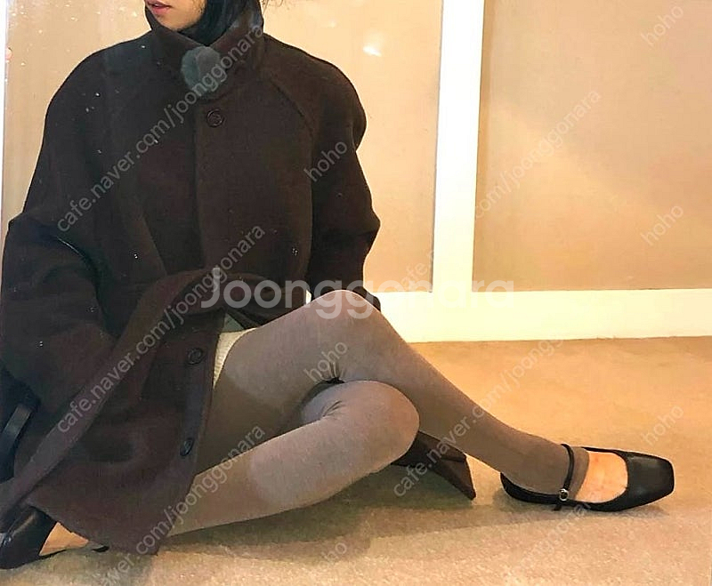 프레쉬라벨 몰튼 발마칸 코트 (브라운) 거의 새제품 팝...--3