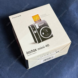 Instax Mini40 인스탁스 미니40 미개봉 판매합니다.