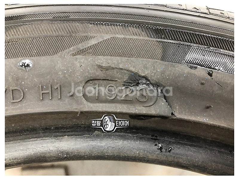 중고타이어 한국타이어 키너지EX 235/45R18 쏘나...--5