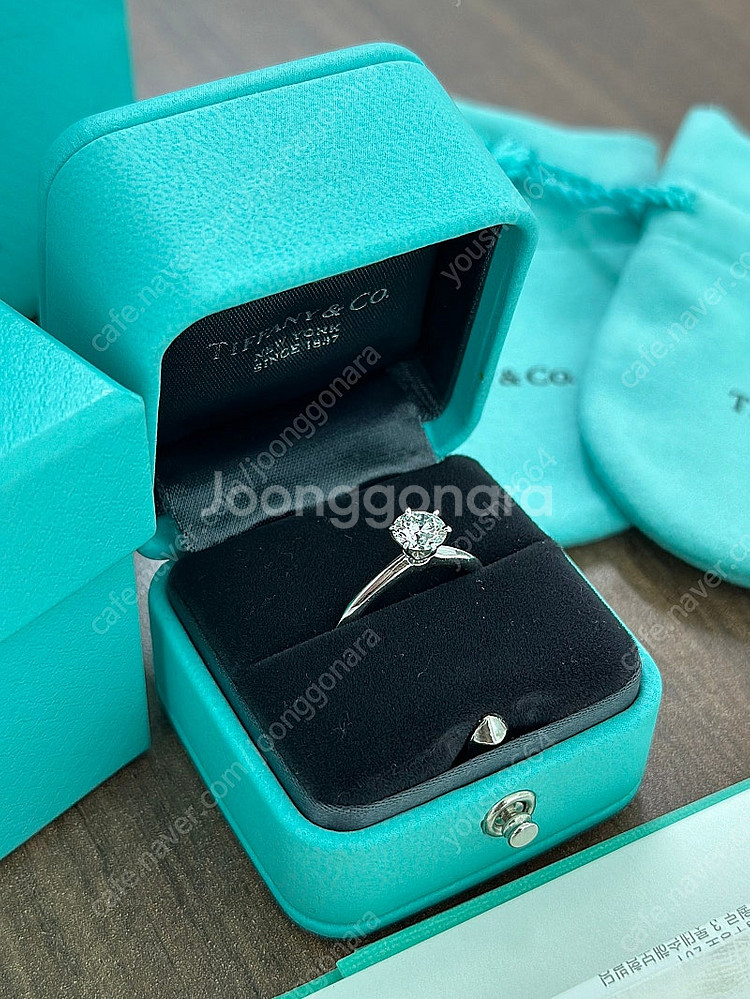 티파니 프로포즈 세팅링 0.77ct , 하모니 , 솔리...--2
