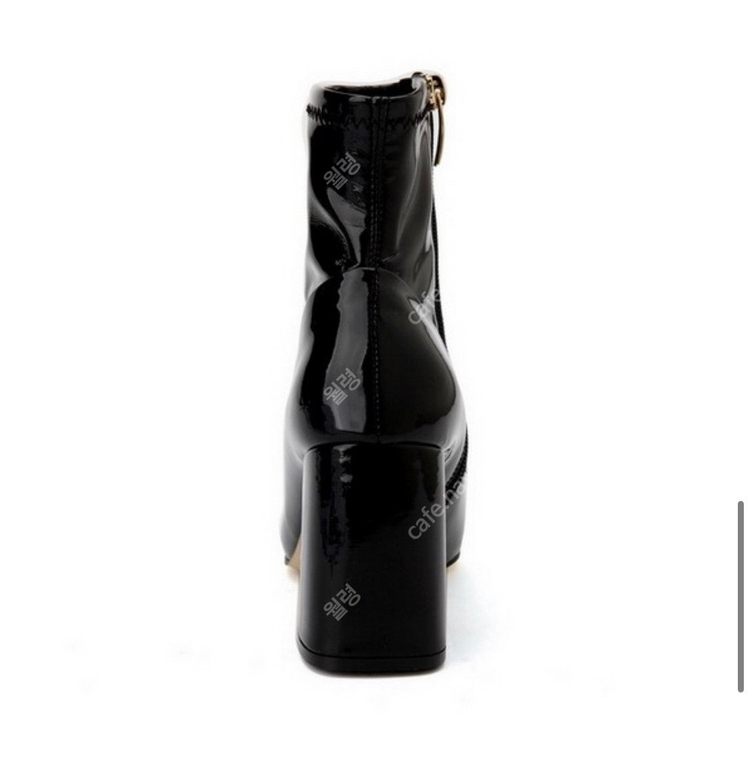 [ 슈콤마보니 ] 페이턴트 앵클부츠 이미지