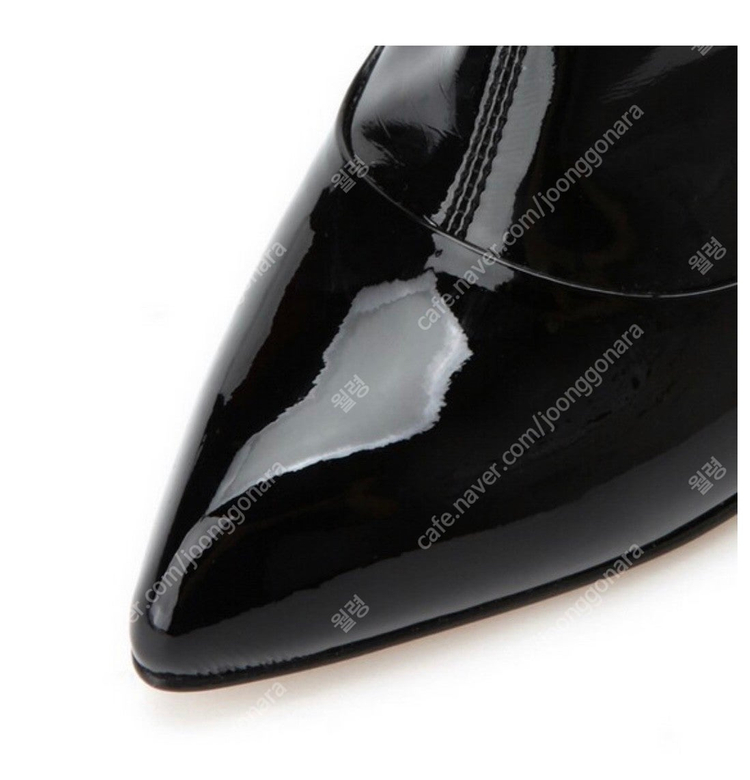 [ 슈콤마보니 ] 페이턴트 앵클부츠 이미지