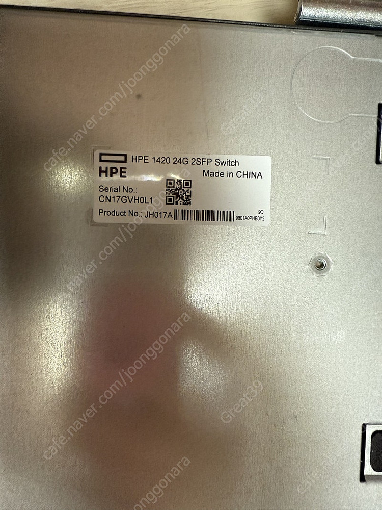 Hp 기가비트 스위치 허브 jh017a 24포트 1420 series--2