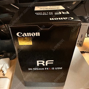 [팝니다]RF 24-105 F4 IS USM 미개봉신품 팝니다.