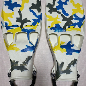 스쿠바프로(스쿠버프로) Scubapro Jet Fin Camo New White (제트핀 카모 뉴 화이트) XL사이즈 팝니다.