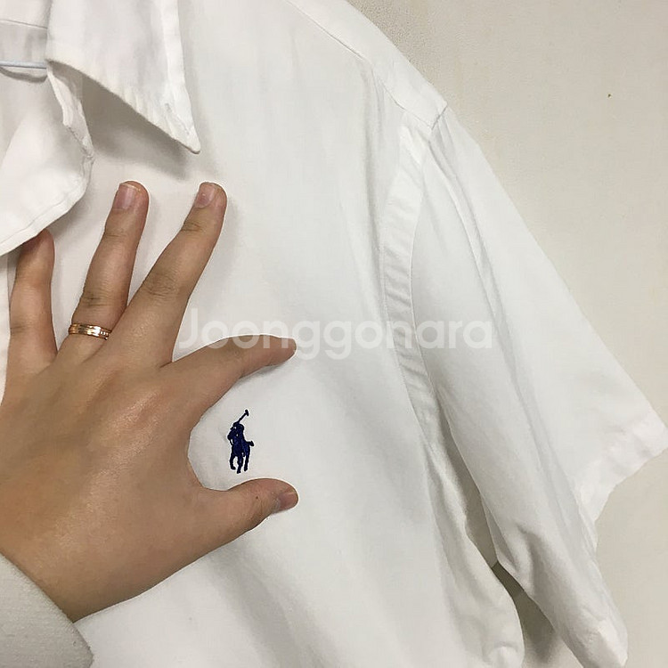 랄프로렌폴로 남성 클래식핏 반팔 셔츠 M--2