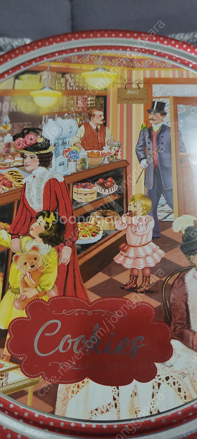 덴케이크 유러피언 빈티지 프리미엄 버터쿠키454g원형통...--1