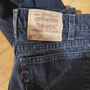 리바이스 550 릴렉스드 핏 테이퍼드 96년 미국 생산 LEVI'S 550 TM RELAXED FIT TAPERED LEG W32 L34