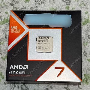 AMD Ryzen 7 9800x3d 대원 정품 미개봉 팝니다.