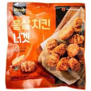 마니커 리얼통살 치킨너겟 300g x 4팩 택포 10900원