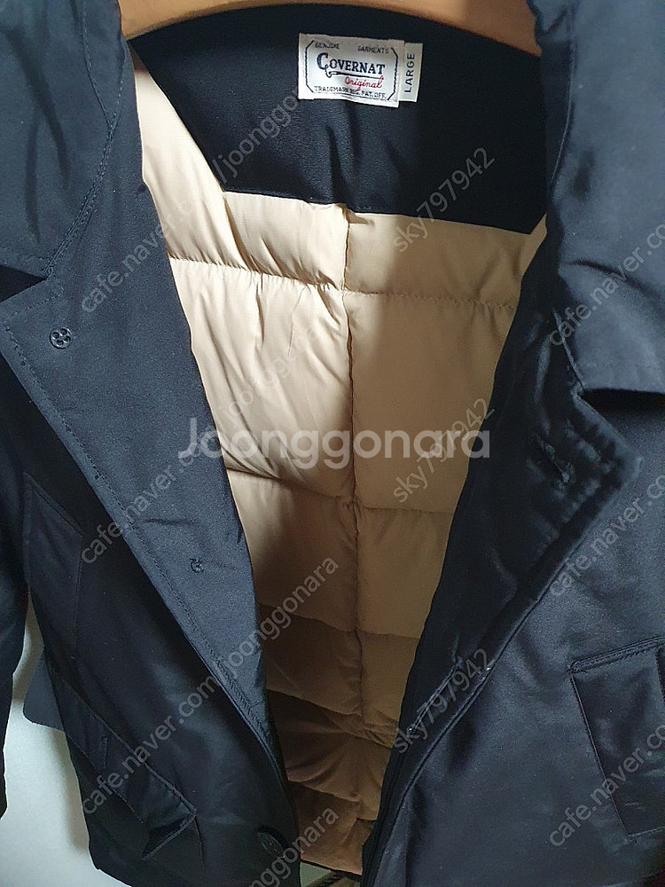 커버낫 두툼한 패딩 자켓--1