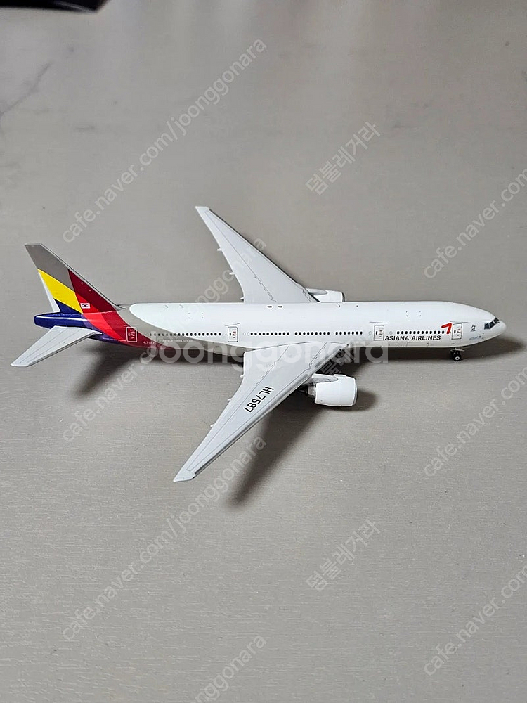1:400 HL7597 B777-28E/ER 아시아나항...--2