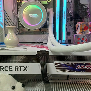 컬러풀 rtx4060 울트라 3팬 그래픽카드