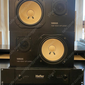 야마하 (Yamaha) NS-10m + 하플러 (Hafler) P1500 팝니다