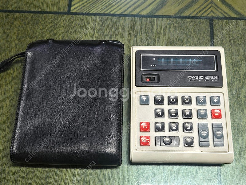 1970 카시오 빈티지 LED 전자계산기 2점--3