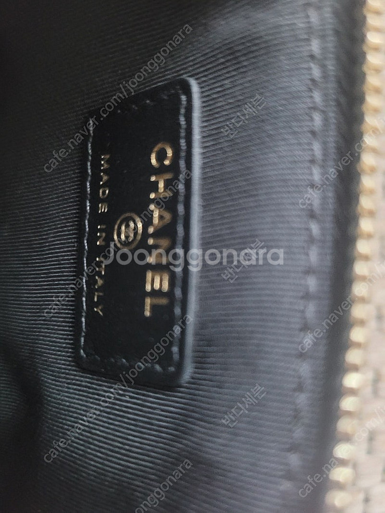 샤넬보이미니파우치--7