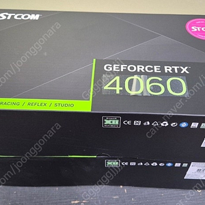 STCOM 지포스 RTX 4060 DUAL D6 8GB 팝니다.