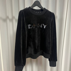 DKNY 벨벳 맨투맨 택달린 새상품