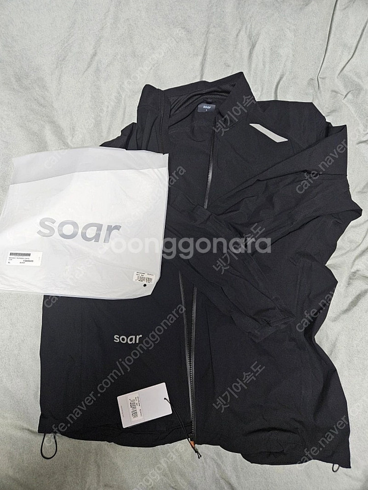 소어러닝 soar 울트라자켓&듀얼런쇼츠 블랙 새상품 s...--1