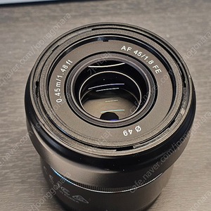 삼양 45.8 45mm f1.8 소니마운트