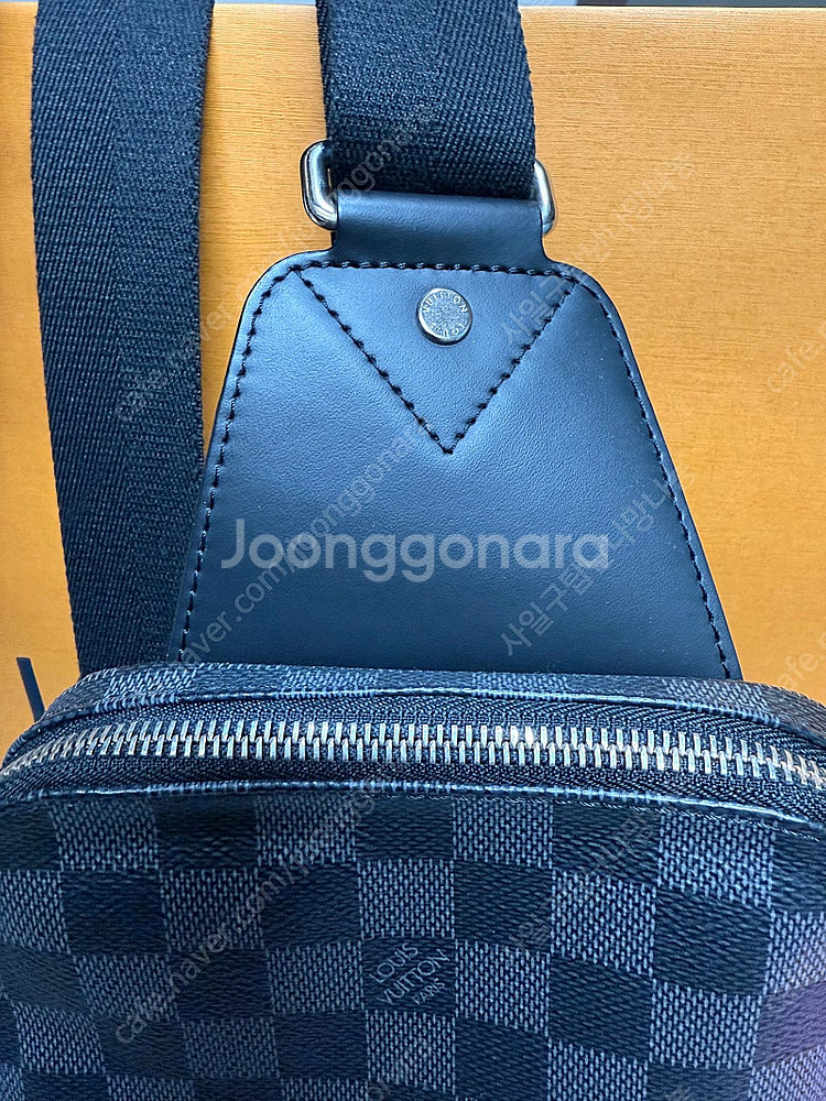 루이비통 에비뉴 슬링백 다미에 정품 풀구성 새상품 판매...--1
