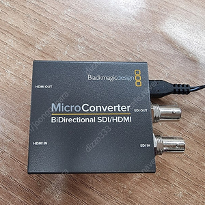 블랙매직디자인 Blackmagicresign Micro Converter Bidirectional SDI/HDMI 구형 버전