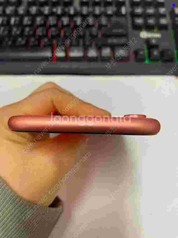 196886 아이폰XR 오렌지 SS급 128GB 무잔상...--3