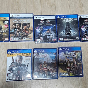 PS4, PS5 블러드본, 다크소울3,라이자 아틀리에,인왕,언차티드,