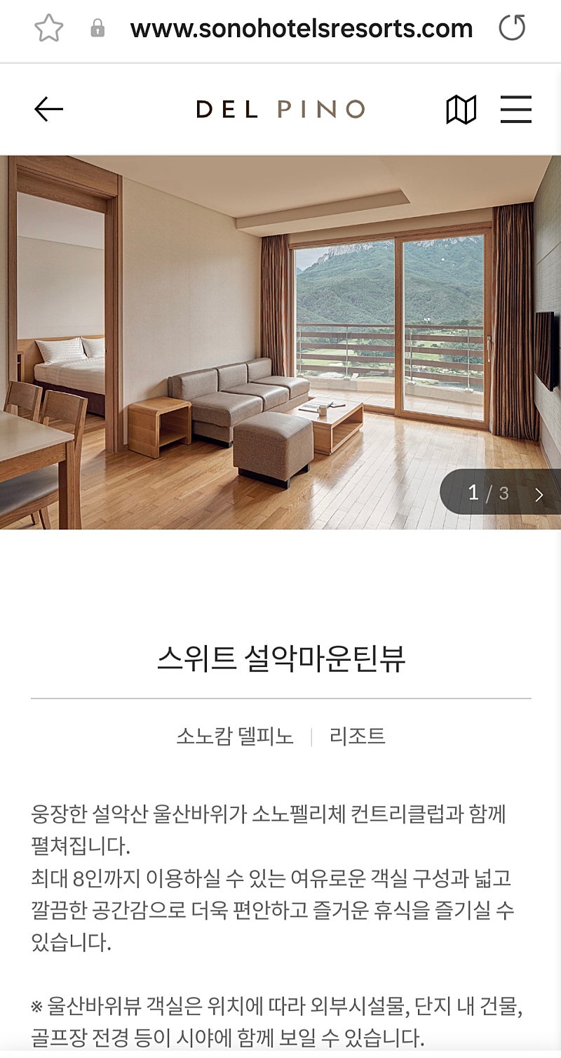 소노캄 델피노 1월 11일 1박--0