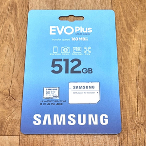 삼성 EVO Plus 512GB, PRO Plus 256GB 마이크로 SD 카드