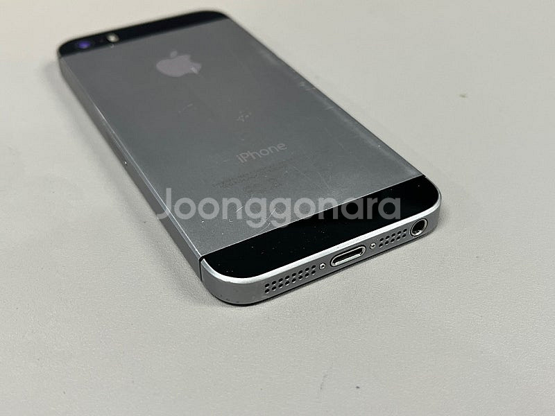 아이폰5S 16기가 스페이스그레이 외관 미파손 단말기 ...--8
