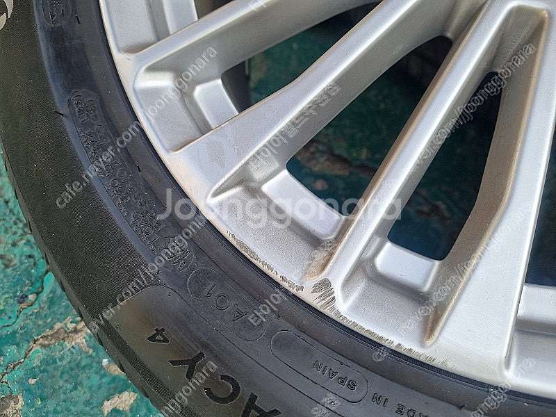 [판매] 더뉴 아우디 a6 18인치 중고휠 타이어--9