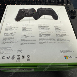 Xbox 엑스박스 컨트롤러 패드 카본블랙 2개 택포