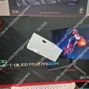 asus pg27aqdm oled 모니터 팝니다.