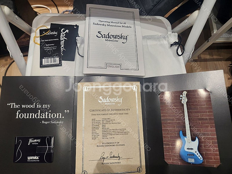 [베이스기타 판매] Sadowsky metroline ...--3