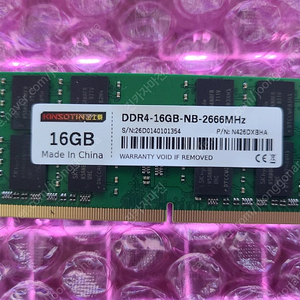 DDR4 16GB 노트북용 2666 신품급