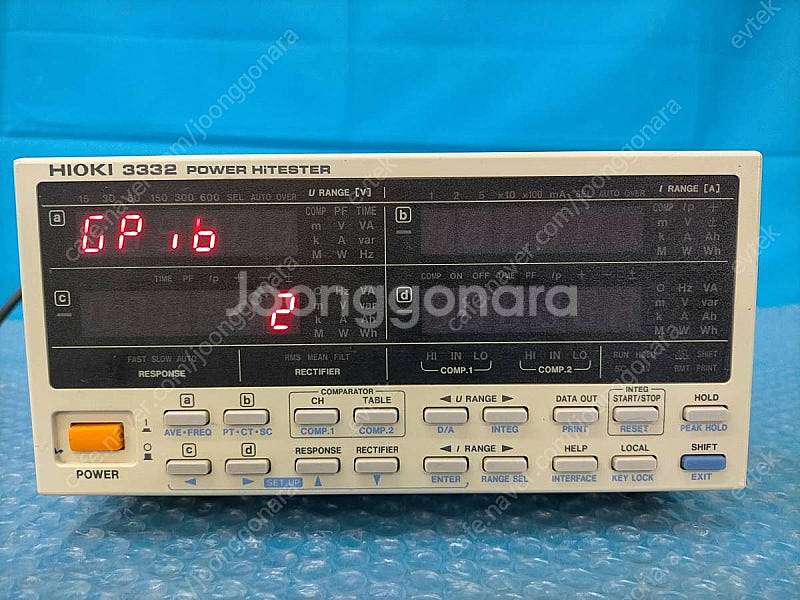 Hioki Power Meter 50A 입력 3332 ...--3