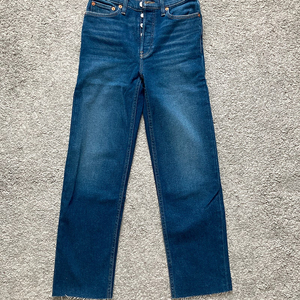 미착용) 리던 redone 70s stove pipe jean